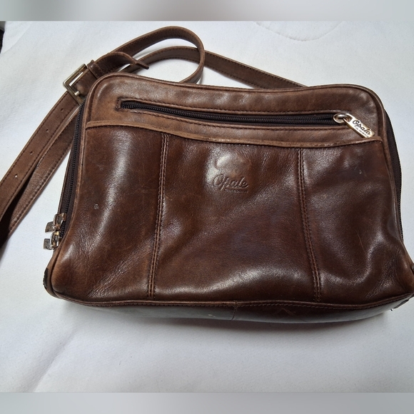 opale Other - 4/20$ ➡️ Opal Vintage Brown Real ITLALIAN Leather Men's Messenger Bag